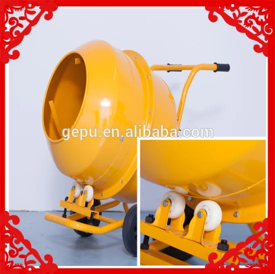 Short Mixing Time Hand-Pushed Type Small Concrete Mixer Factory Supply