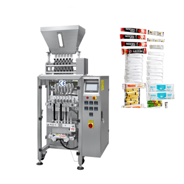 High Efficiency Automatic 4-Line Small Sachet Packing Machine for Tomato Paste and Honey