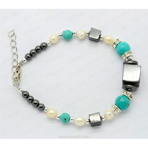 gemstone hematite bracelet