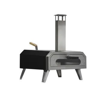 Hyxion pizza oven Best seller gas table top stainless steel outdoor wood fired BBQ Grill