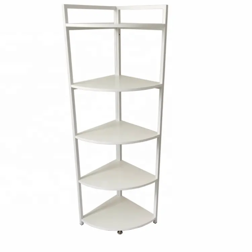 5-tiers wooden corner rack