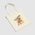 Mermaid Pattern Beach Canvas Tote Bag