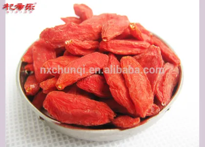 Ningxia goji/ Red Gojiberry with certificate