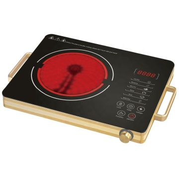 Touch Control Small Ceramic Cooktop Infrared Cooker With A Grade Glass Mirco Crystal Plate Infrared Cooker Electric