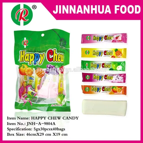 sweet happy chew candy