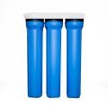 Prefiltro azul de tres etapas de 20 pulgadas