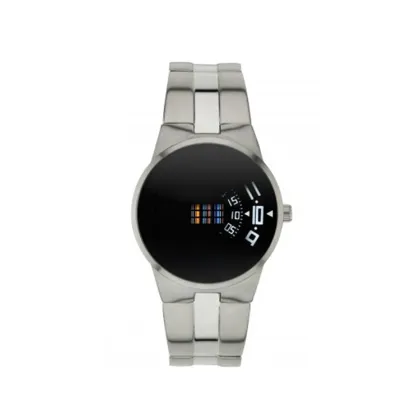 Japanese Quartz Watch with Disc Dial LED Watch