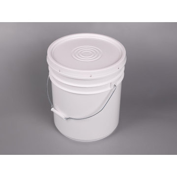 Cubo de plástico de lata recta estilo EE. UU. de 20 litros