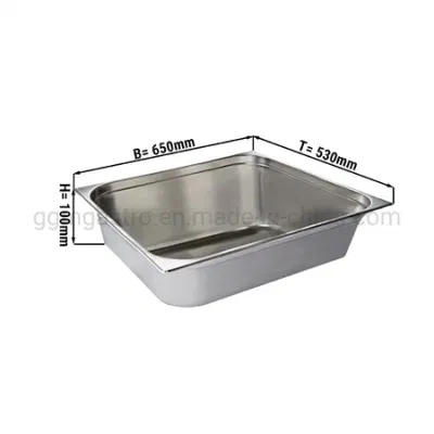 Stainless Steel Gastronorm Containers Food Storage Hotel Gn Pan