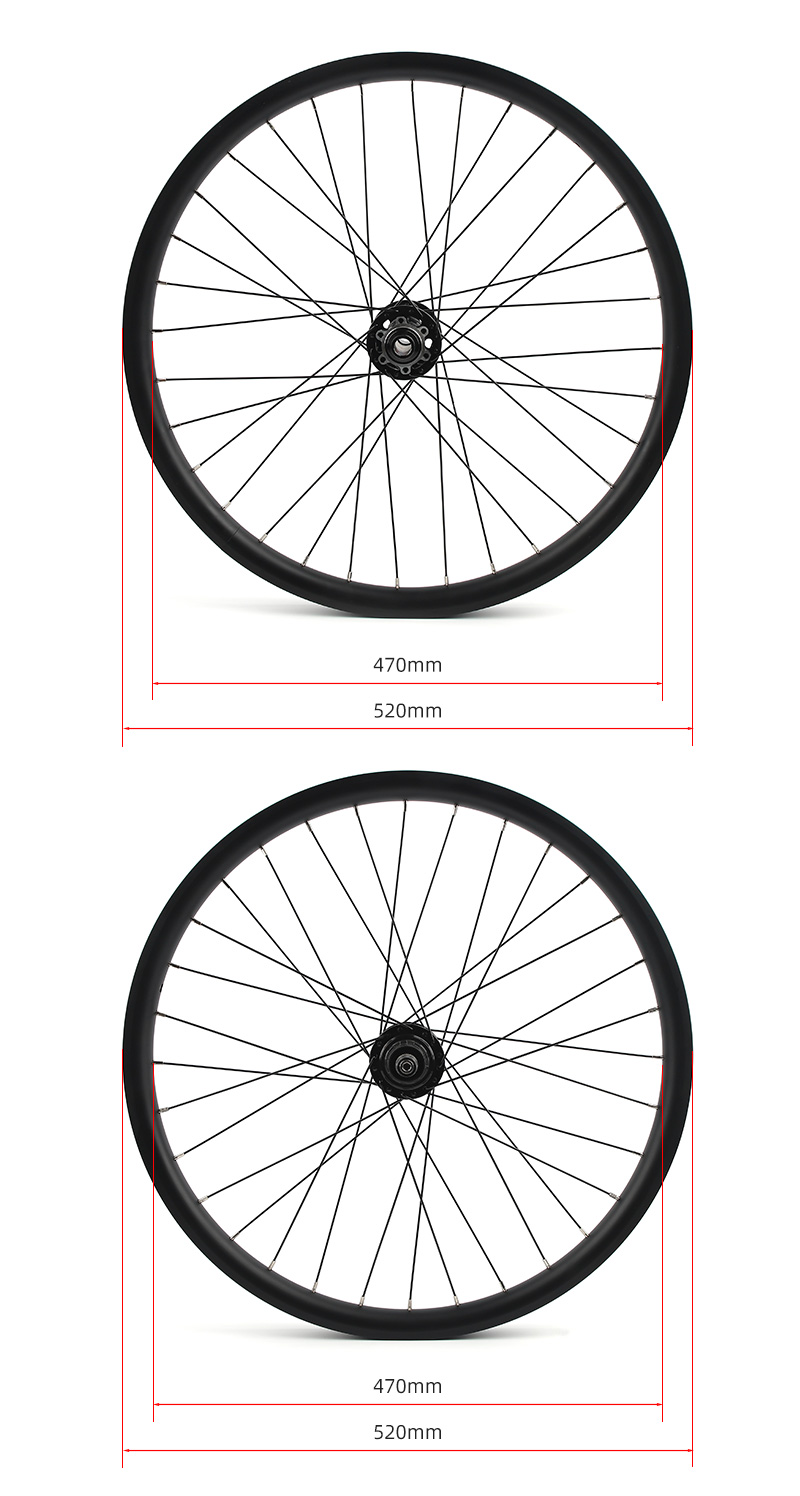 BMX wheelset dirt jump 24inch