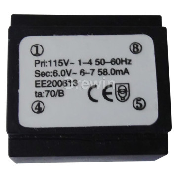 PCB Mounting Encapsulated Transformer with High Efficiency
