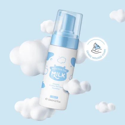 LAIKOU Milk Mousse Cleansing Facial Cleanser