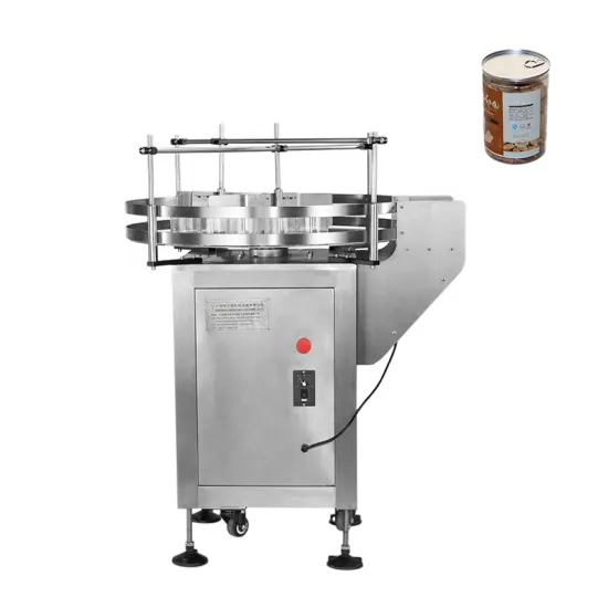 High Quality Simple Round Rotating Plastic Bottle Unscrambler Machine