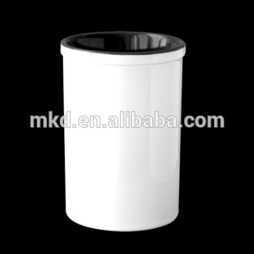 Meikeda blank sublimation pen holder with black inside