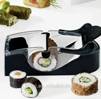 Easy Make DIY Sushi Rice Ball Tools Sushi Mold Maker Rice Mold Sushi Wrapping Machine Maker