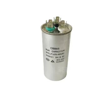 Good Sale: 10uF ±5% Air Conditioner Run Capacitor CBB65, 450V 50/60HZ