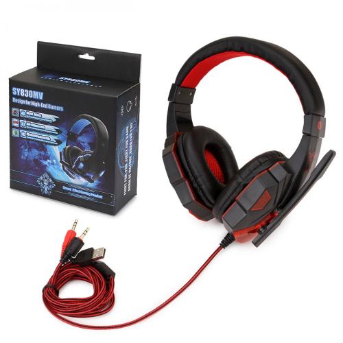 Headset gaming bercahaya LED OEM