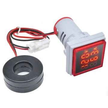 Voltmètre numérique AC et Ammeter 50-500V 0-100A avec mesure Hertz