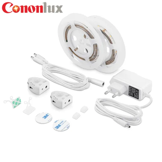 CE FCC RoHS SMD2835 12V Dimmable LED motion sensor bed light strip