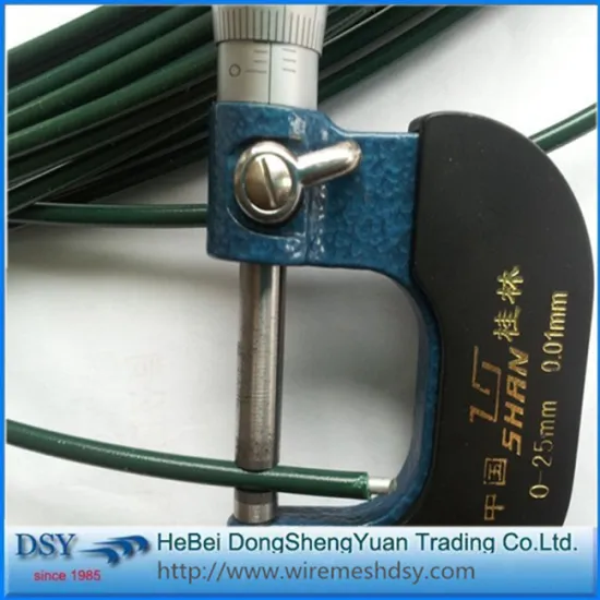 PVC coated Green wire for florist