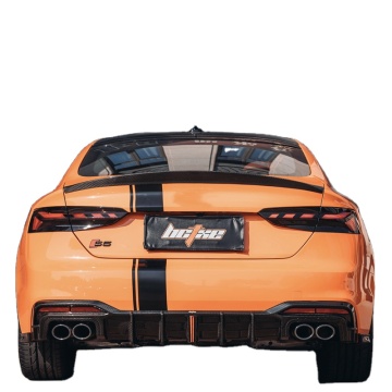 High-Quality Carbon Fiber A5/S5 Body Kit: Front Shovel, Rear Diffuser, Side Skirts, and Spoiler