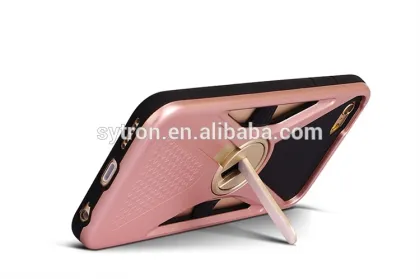 Dual hybrid kickstand armor case for asus zenfone 2 laser