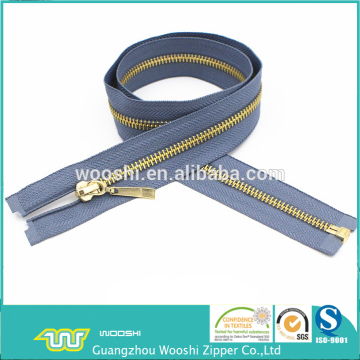 Gold metal zipper supplier,light gold zipper,Brass zipper manufacturer