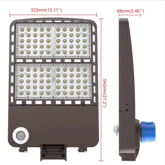 Oudoor parking lot light shoebox led street light