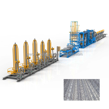 Wanzhong πλήρως αυτόματο CNC Steel Bar Bar Truss Lattice Girder Resistance Machine