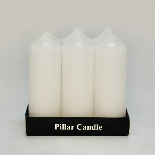 White Pure Color Lighting Candle