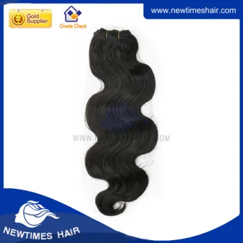 1B# body wave good quality sew in human hair extensions