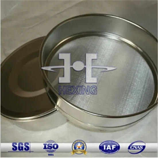 SUS Woven Wire Mesh Laboratory Test Sieve