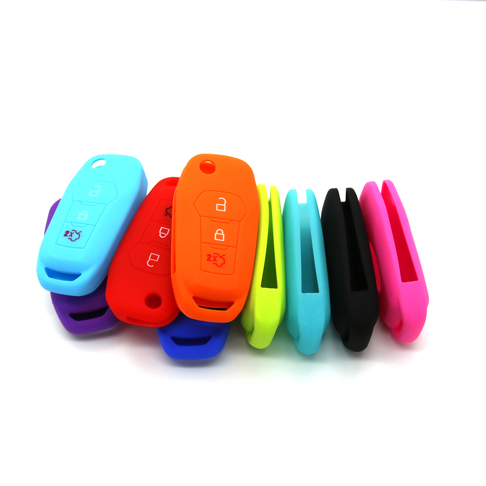 Colorful Silicone Car Key Holders