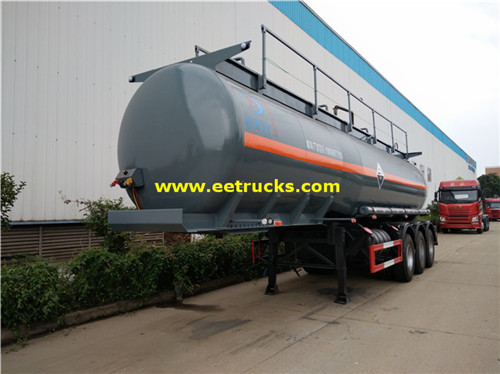 Tri-axle 28 CBM Hydrochloric Acid Trailers