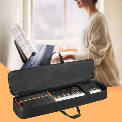 Customized Logo Waterproof 18mm Thickened Musical Instrument Bag for 76 Key Electronic Organ