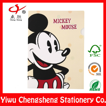 custom wholesale papercard file folder