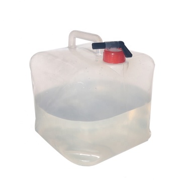 Carrier per sacche d'acqua pieghevole pieghevole con accumulo di acqua di rubinetto - Contenitore LDPE di grado alimentare