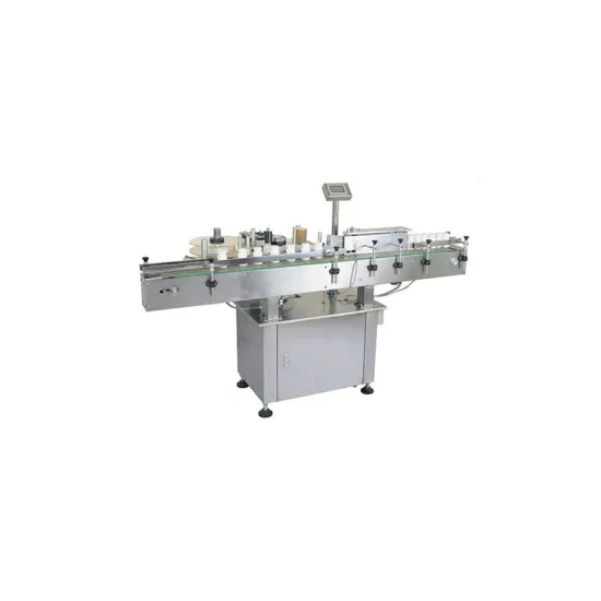 Plastic Bag Label Applicator Machine for Sale in Vertical Design with Hot Melt Glue