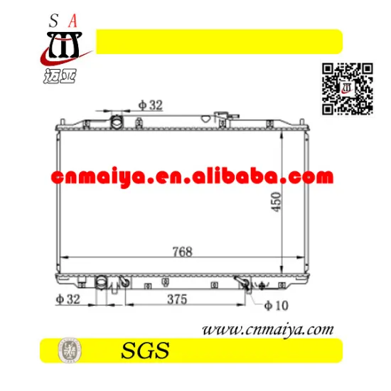 19010-RGL-A51 auto spare parts for radiator