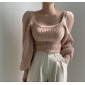 Women's Puff Sleeve Tops Sweaters