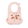 Custom Animals Design Silicone Bibs for Newborns