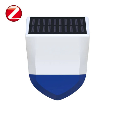 Tuya Zigbee Wireless Outdoor Waterproof Solar-Powered Smart Security Alarm with 95dB Siren and Buzzer
