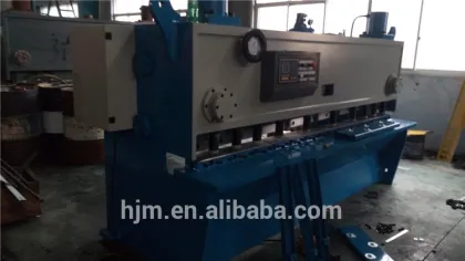 HENGJIAN hydraulic steel plate cutting machinery steel plate shearing machine