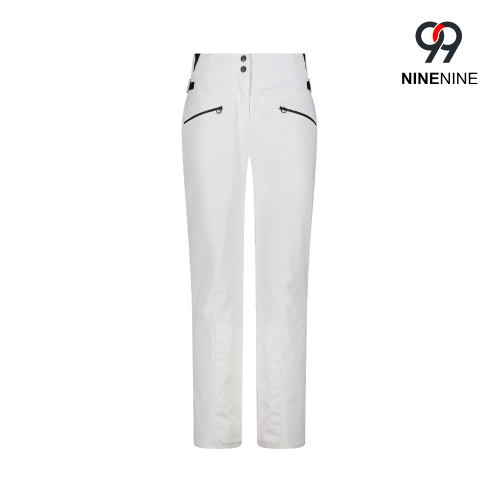 Pantaloni da sci da donna in twill elasticizzato in 4 direzioni