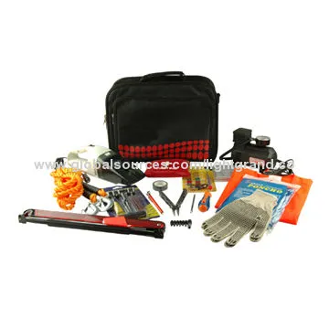 4x4 Recovery Emergency Kits with Multifunctional Pliers/Medical Kit for Off-road Cars, 4WD SUV, Jeep