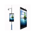 Outdoor Street smart Light pole Led display screen