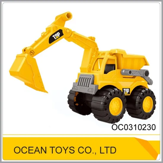 Good gift for boys simulation friction excavator toy car OC0310230