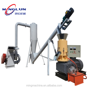 100-200kg/h Sawdust Granulator Line - Wood Pellet Machine Line
