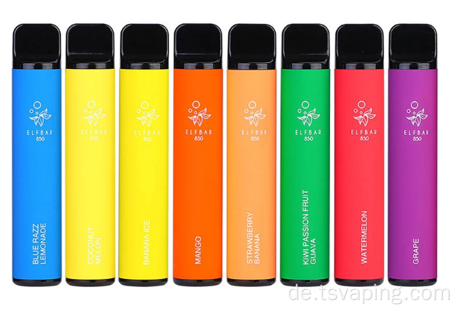 1500 Puffs Bar 500mah Elf Bar Vape Stift