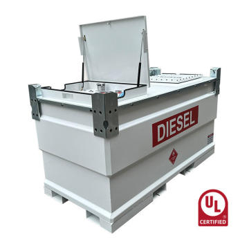 Cube diesel gasoline petrol fuel tank with pump